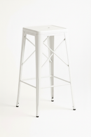 Bar Stool - White