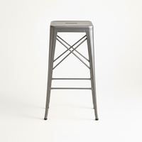 Metal Bar Stool 76cm - Premium Product Photo